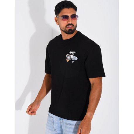 T-shirt "Against all odds" Tupac