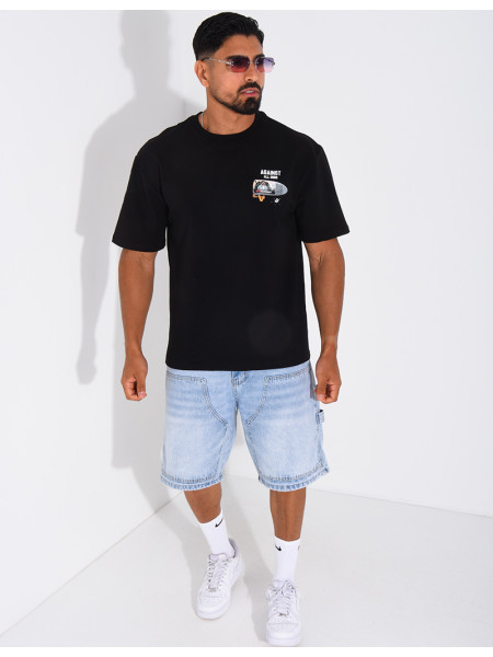 T-shirt "Against all odds" Tupac