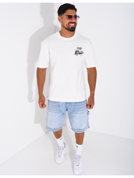 T-shirt "Against all odds" Tupac
