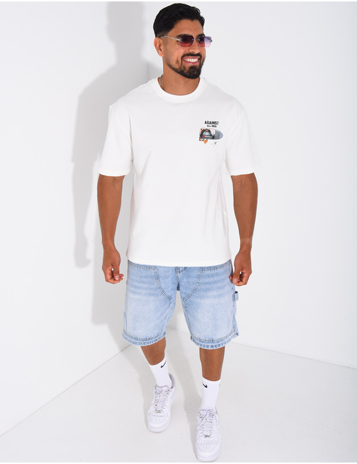 T-shirt "Against all odds" Tupac