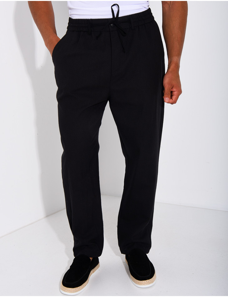 Pantalon en lin Homme