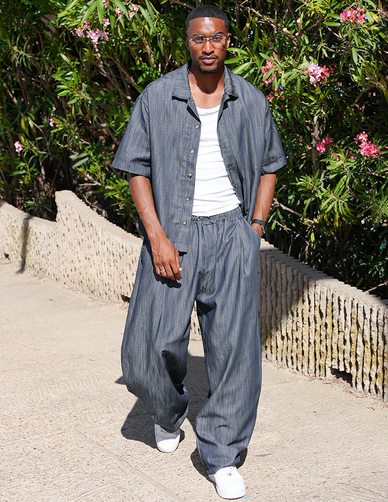 Set im Jeans-Look