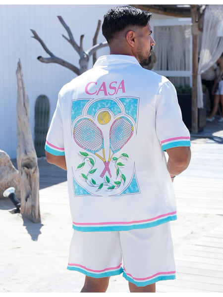 Ensemble short et chemise "CASA"