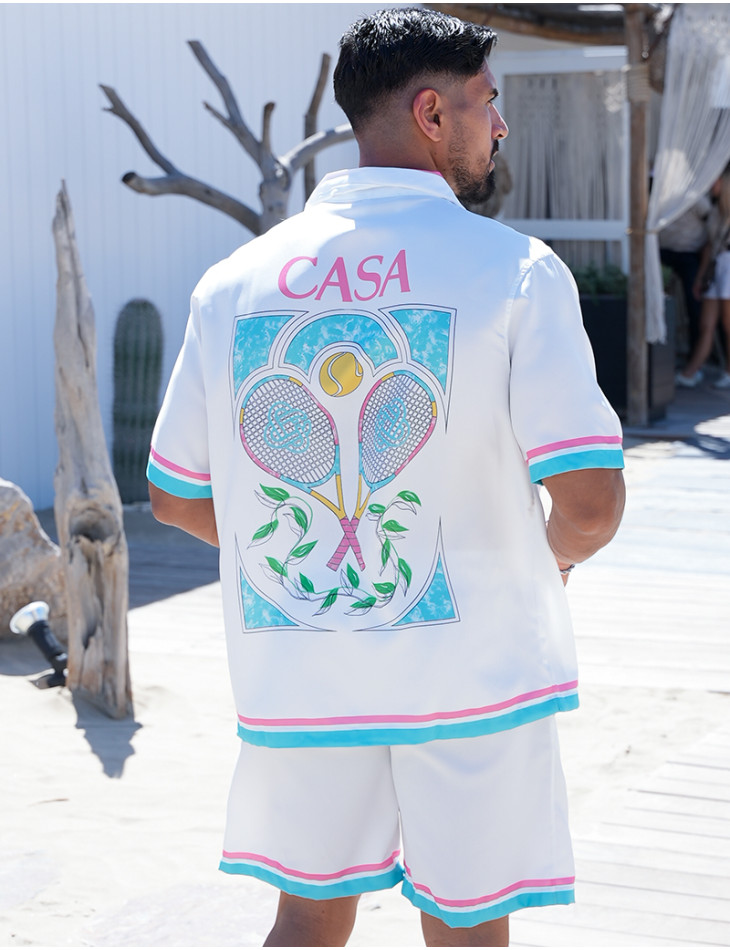 Ensemble short et chemise "CASA"