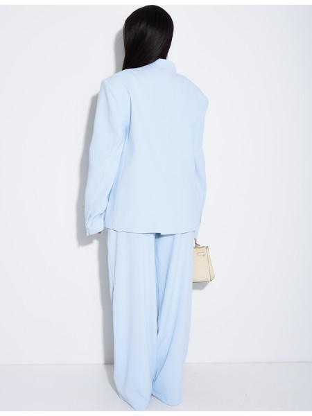Oversize-Blazer mit doppelter Knopfleiste