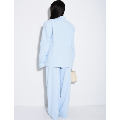 Oversize-Blazer mit doppelter Knopfleiste