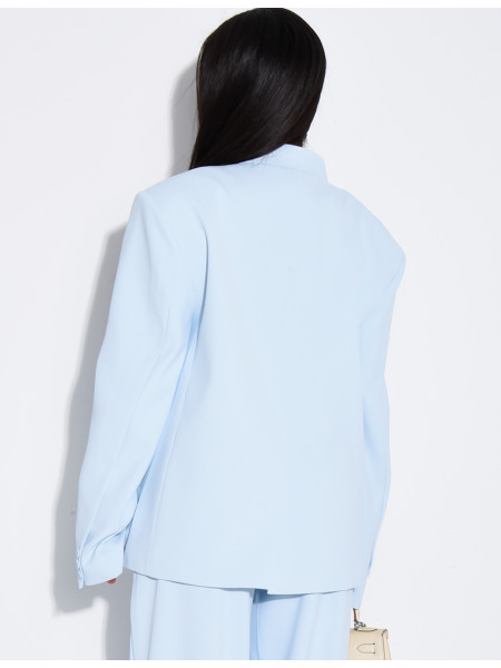 Oversize-Blazer mit doppelter Knopfleiste