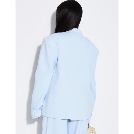 Oversize-Blazer mit doppelter Knopfleiste