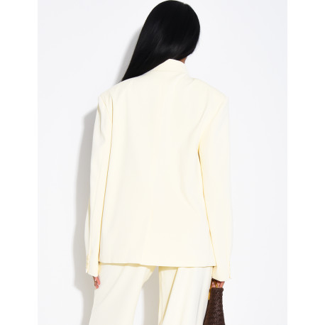 Oversize-Blazer mit doppelter Knopfleiste