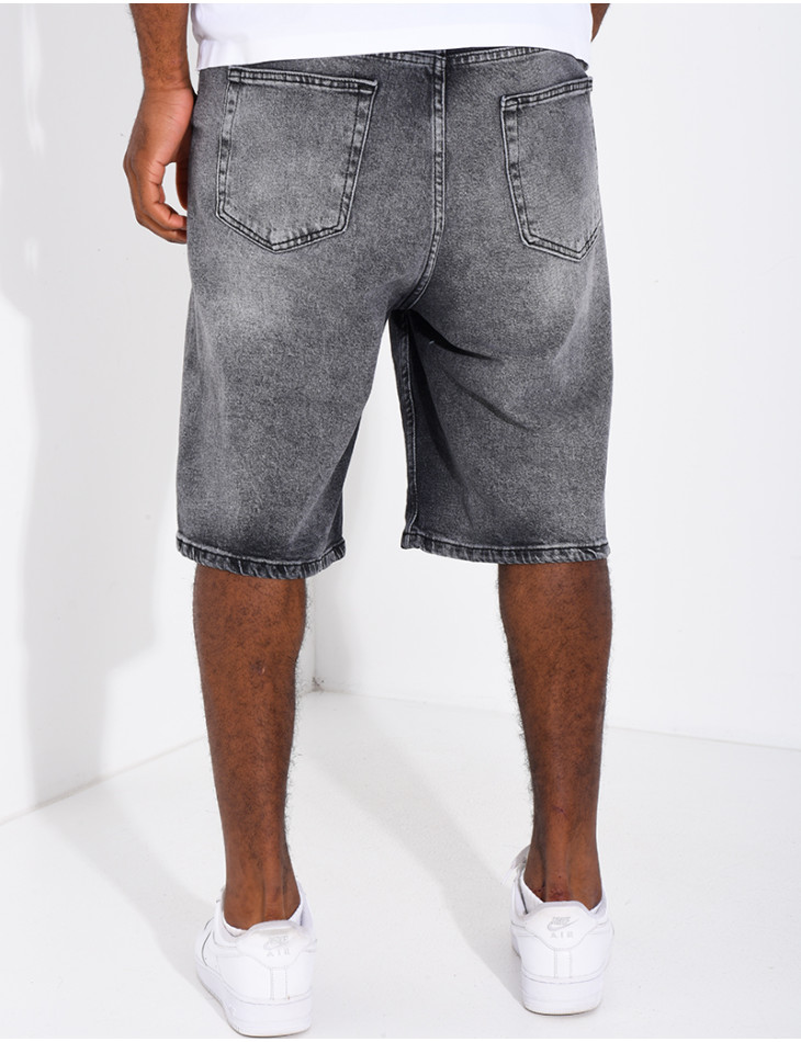 Short en jeans