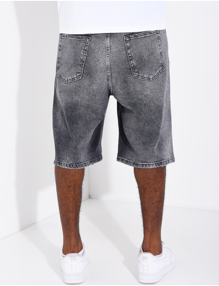 Short en jeans
