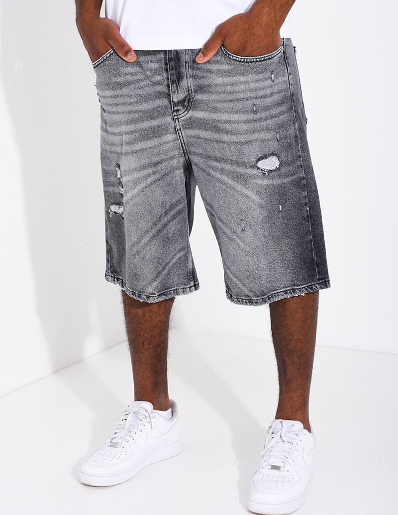 Short en jeans