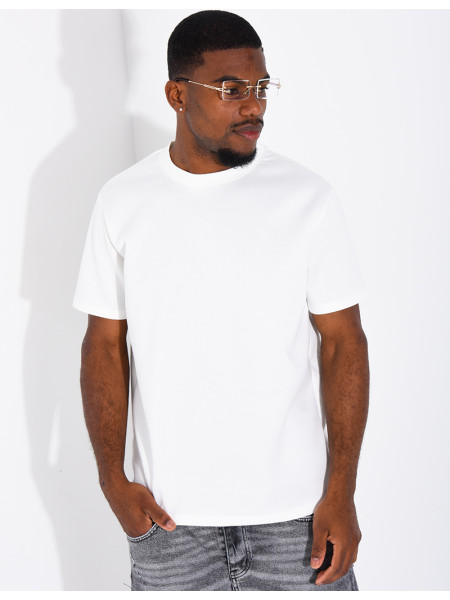 T-shirt uni en néoprène