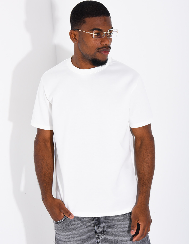 T-shirt uni en néoprène