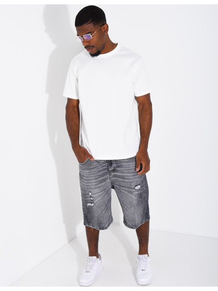T-shirt uni en néoprène
