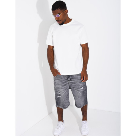 T-shirt uni en néoprène