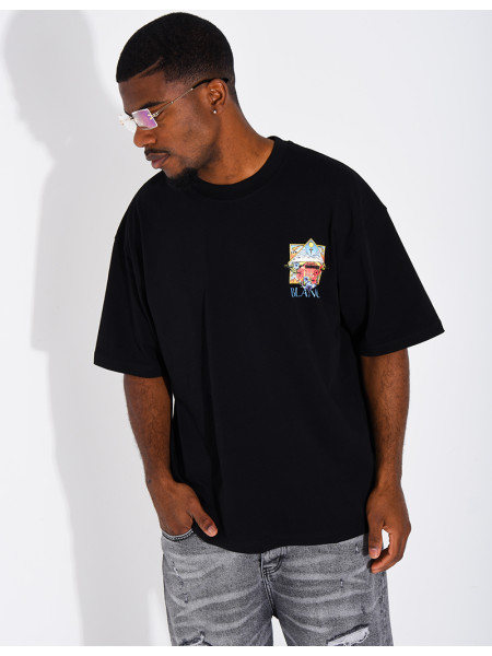 T-shirt "Blanca" terrain de tennis