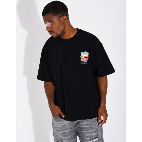 T-shirt "Blanca" terrain de tennis