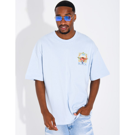 T-shirt "Blanca" terrain de tennis