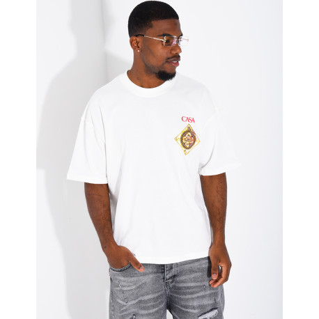 T-shirt "Casa" motif doré