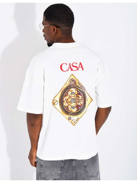 T-shirt "Casa" motif doré