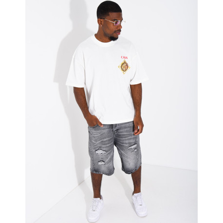 T-shirt "Casa" motif doré