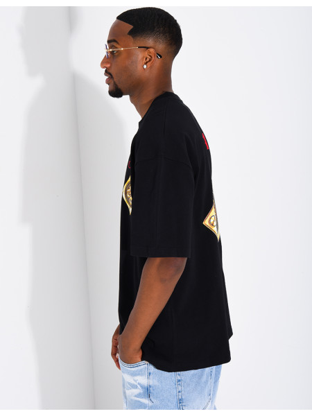 T-shirt "Casa" motif doré