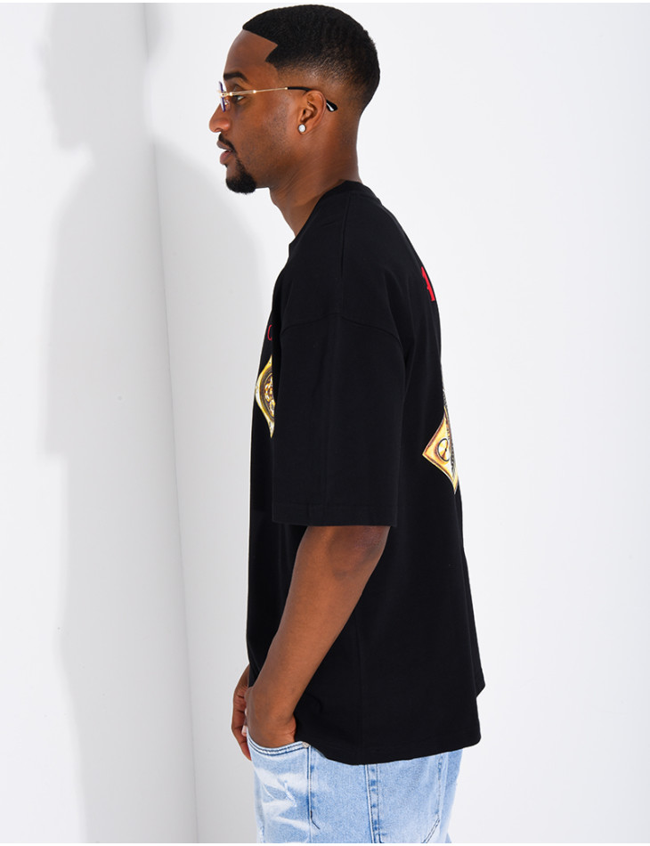 T-shirt "Casa" motif doré