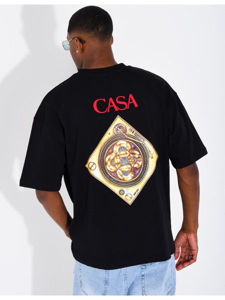 T-shirt "Casa" motif doré