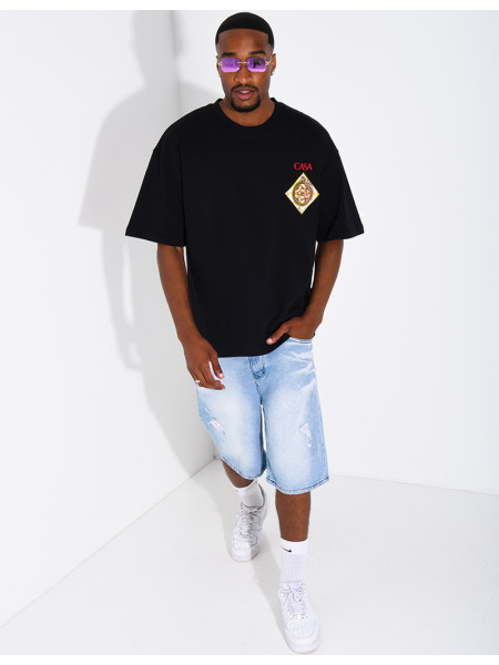 T-shirt "Casa" motif doré