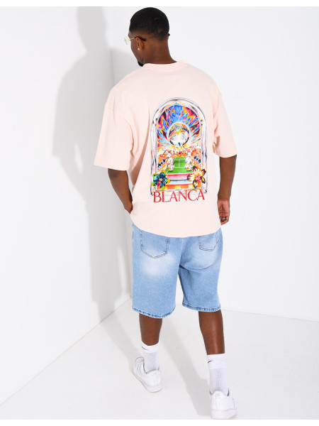 T-shirt "Blanca" terrain de foot