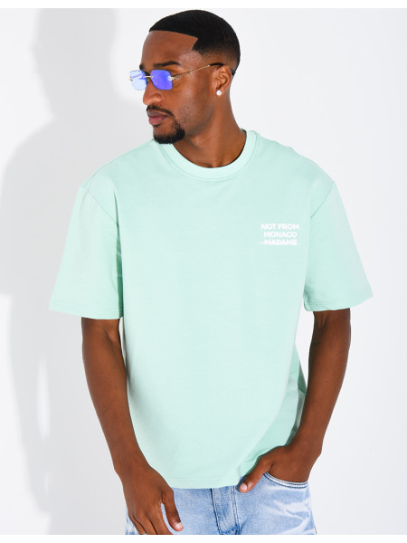 T-shirt "Not from Monaco madame"