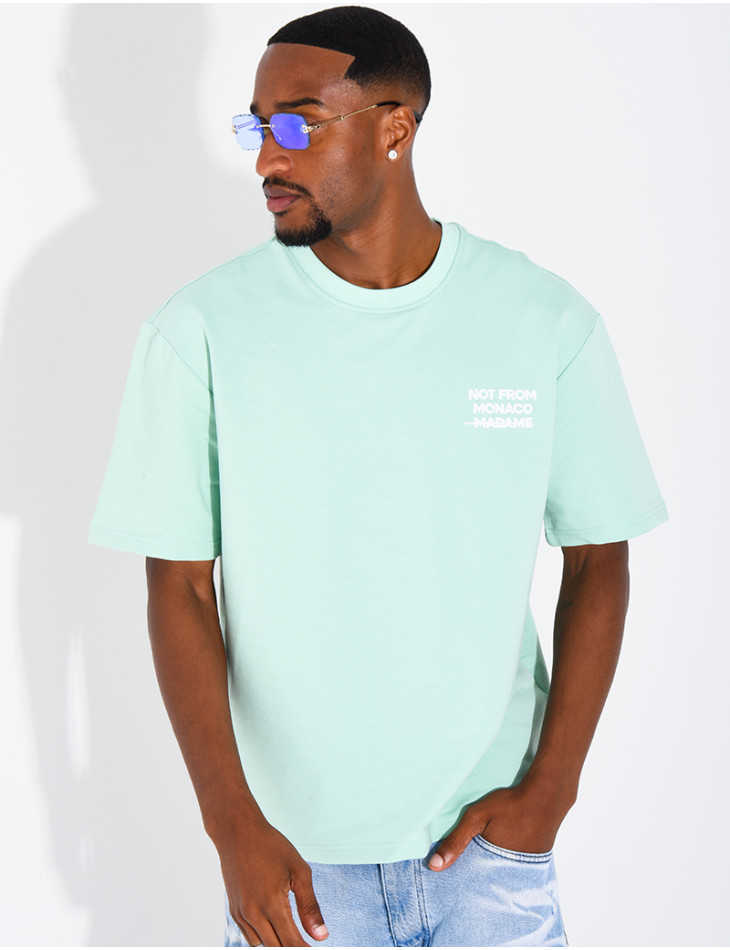 T-shirt "Not from Monaco madame"