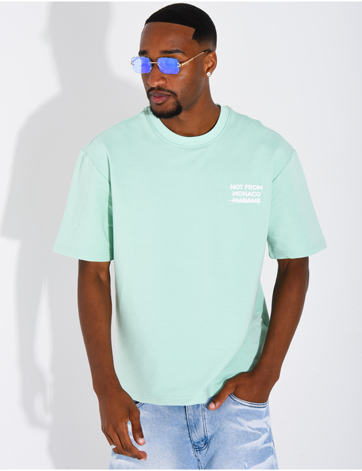 T-shirt "Not from Monaco madame"