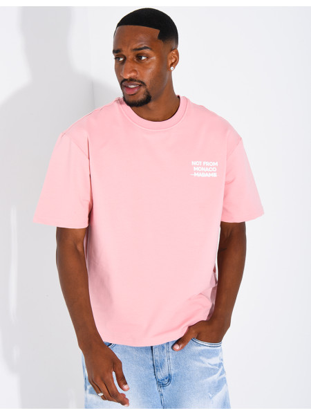 T-shirt "Not from Monaco madame"