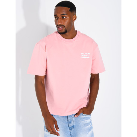 T-shirt "Not from Monaco madame"