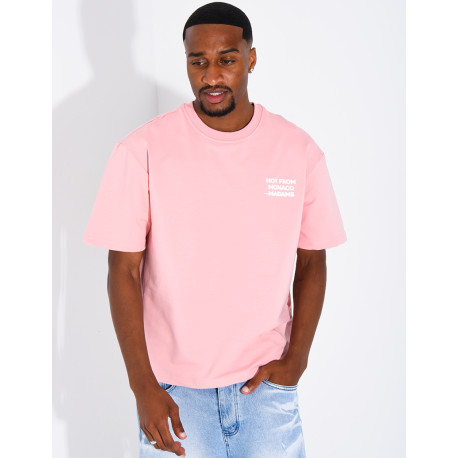 T-shirt "Not from Monaco madame"