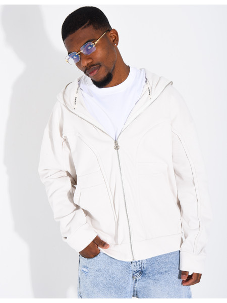 Veste à capuche