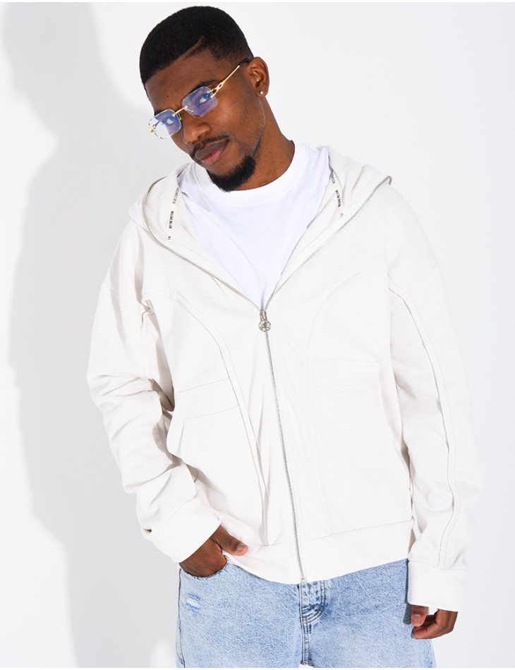 Veste à capuche