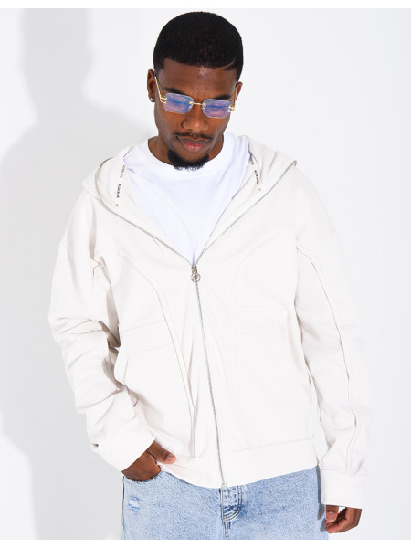 Veste à capuche