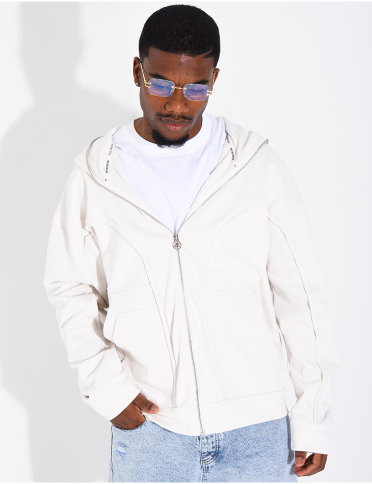 Veste à capuche