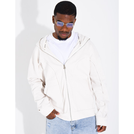 Veste à capuche