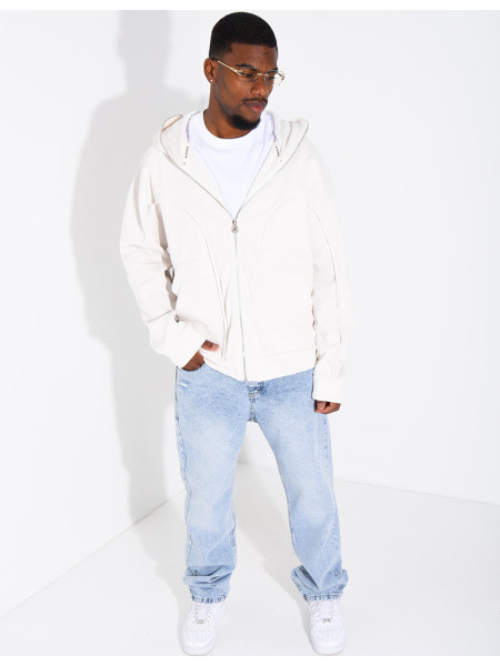 Veste à capuche