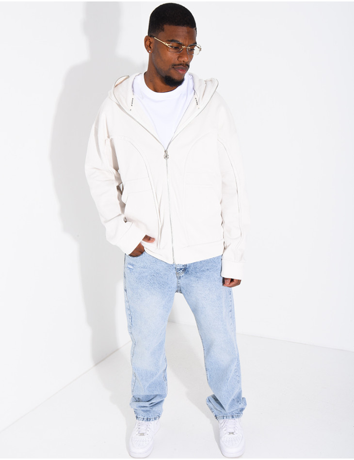 Veste à capuche