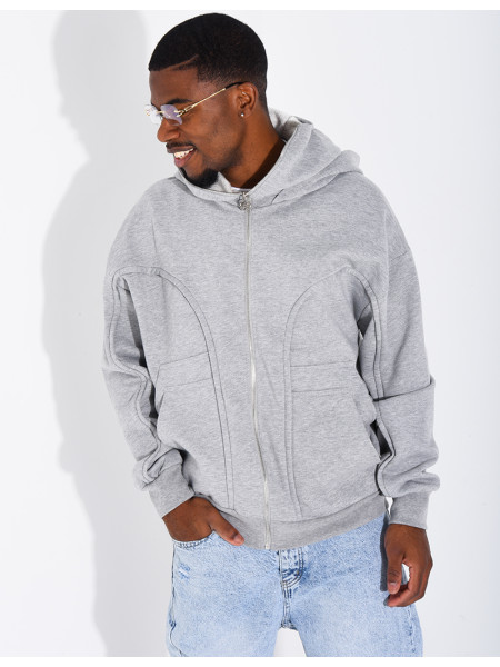 Veste à capuche