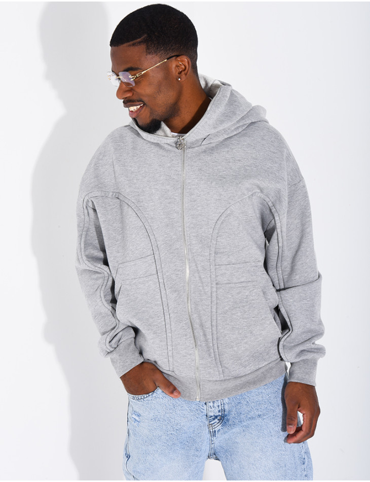 Veste à capuche