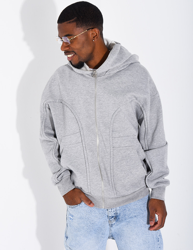 Veste à capuche