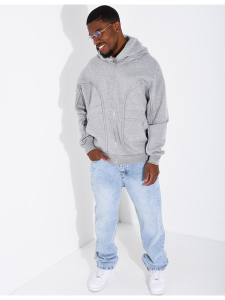 Veste à capuche