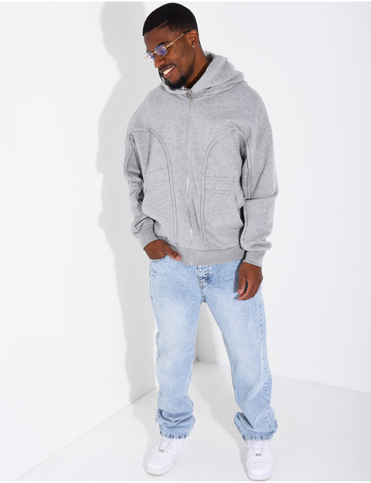 Veste à capuche
