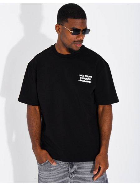 T-shirt "Not from Monaco madame"